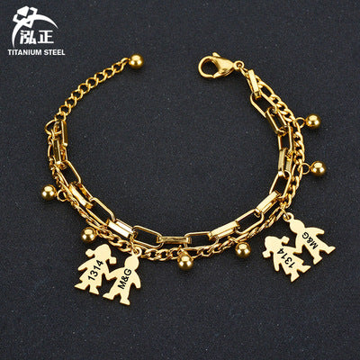 Pulsera Familia Personalizada "Un Vínculo Inquebrantable en Tu Muñeca"
