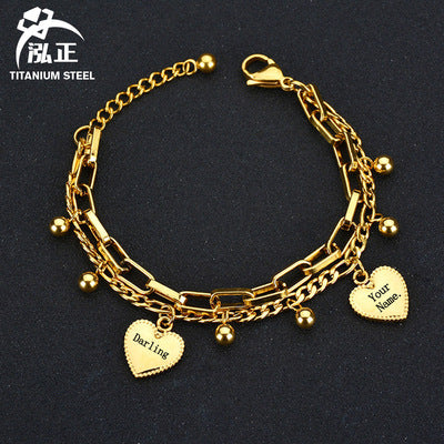 Pulsera del Corazón Couture "La Elegancia del Amor Personalizado"