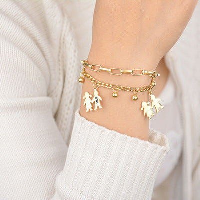 Pulsera Familia Personalizada "Un Vínculo Inquebrantable en Tu Muñeca"