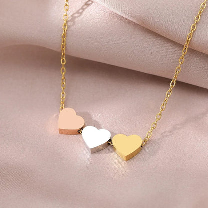 Collar Personalizado Corazones "Un Regalo de Amor Único"