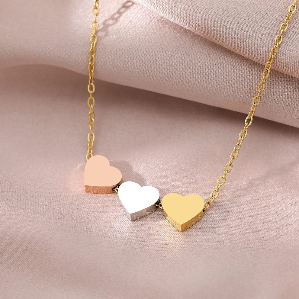 Collar Personalizado Corazones "Un Regalo de Amor Único"